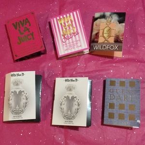 6 samples kat von d juicy Wildfox guess